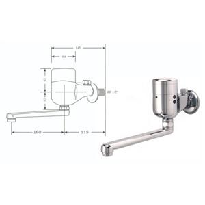 壁式自動水龍頭-多亮企業有限公司