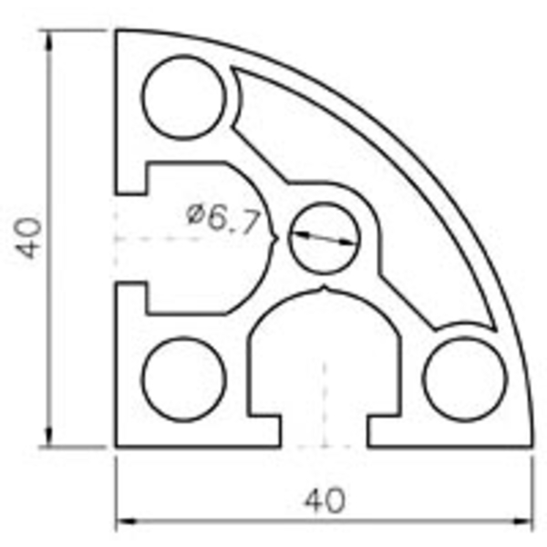 鋁擠型 (M8)  AR40-8-巨碩精機有限公司