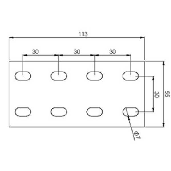銜接板113x55-巨碩精機有限公司