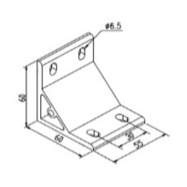 鋁擠型 連結塊 (M6)  AL6055-90-巨碩精機有限公司