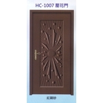 內玄關壓花門HC-1007-大亞金屬工程有限公司