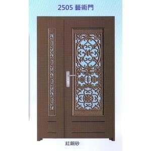 外玄關板雕花藝術門2505-大亞金屬工程有限公司