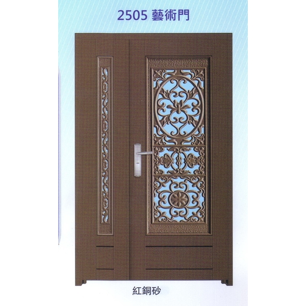 外玄關板雕花藝術門2505