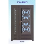 外玄關板雕花藝術門2506-大亞金屬工程有限公司