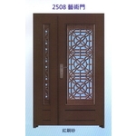外玄關板雕花藝術門2508-大亞金屬工程有限公司
