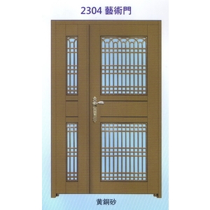 外玄關梅花管藝術門2304-大亞金屬工程有限公司