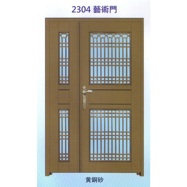 外玄關梅花管藝術門2304