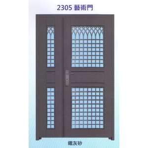 外玄關梅花管藝術門2305-大亞金屬工程有限公司