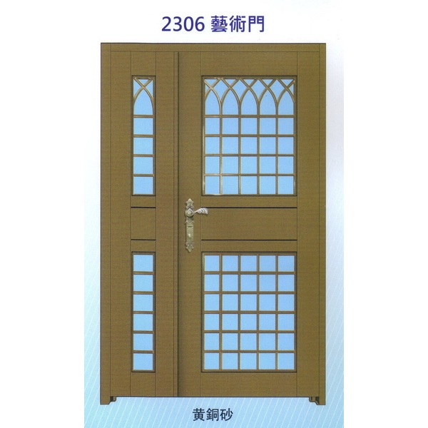 外玄關梅花管藝術門2306