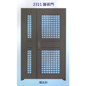 外玄關梅花管藝術門2311-大亞金屬工程有限公司
