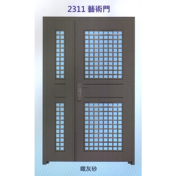 外玄關梅花管藝術門2311