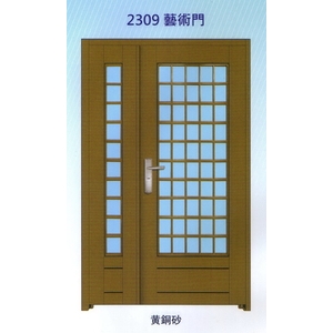 外玄關梅花管藝術門2309-大亞金屬工程有限公司