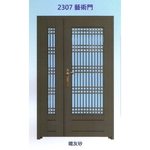 外玄關梅花管藝術門2307-大亞金屬工程有限公司