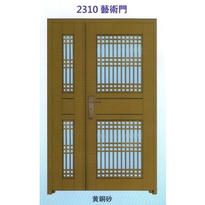 外玄關梅花管藝術門2310-大亞金屬工程有限公司