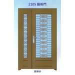 外玄關鑄鋁花、扁鋼花藝術門2105-大亞金屬工程有限公司