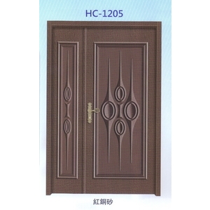 鋁中肚浮雕板門HC-1205-大亞金屬工程有限公司