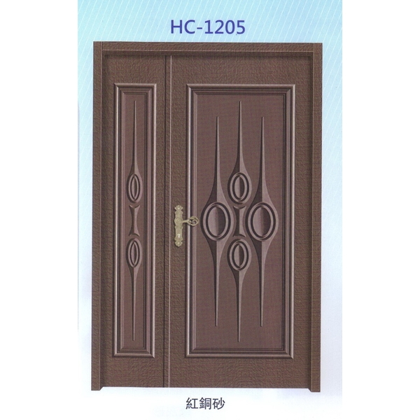 鋁中肚浮雕板門HC-1205