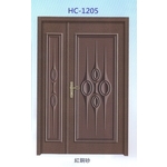 鋁中肚浮雕板門HC-1205-大亞金屬工程有限公司