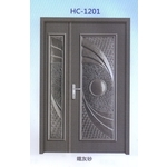 鋁中肚浮雕板門HC-1201-大亞金屬工程有限公司