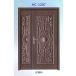 鋁中肚浮雕板門HC-1207-大亞金屬工程有限公司