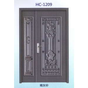 鋁中肚浮雕板門HC-1209-大亞金屬工程有限公司