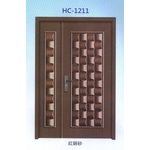 鋁中肚浮雕板門HC-1211-大亞金屬工程有限公司