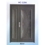 鋁中肚浮雕板門HC-1204-大亞金屬工程有限公司