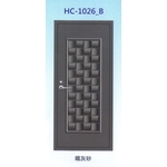鍍鋅中肚浮雕板門HC-1026_B-大亞金屬工程有限公司