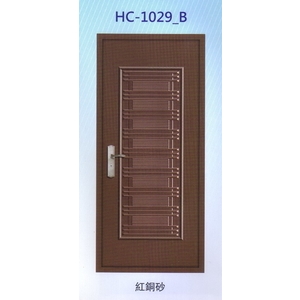 鍍鋅中肚浮雕板門HC-1029_B-大亞金屬工程有限公司