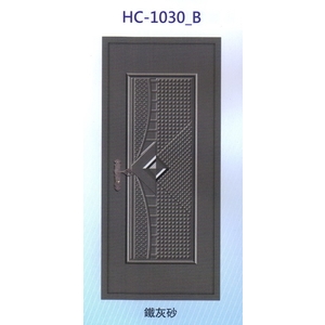 鍍鋅中肚浮雕板門HC-1030_B-大亞金屬工程有限公司