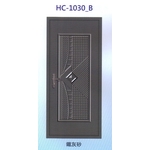 鍍鋅中肚浮雕板門HC-1030_B-大亞金屬工程有限公司