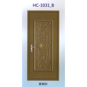 鍍鋅中肚浮雕板門HC-1031_B-大亞金屬工程有限公司