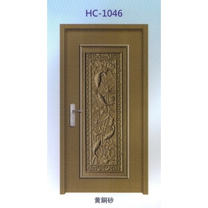 鍍鋅中肚浮雕板門HC-1046-大亞金屬工程有限公司