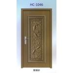 鍍鋅中肚浮雕板門HC-1046-大亞金屬工程有限公司