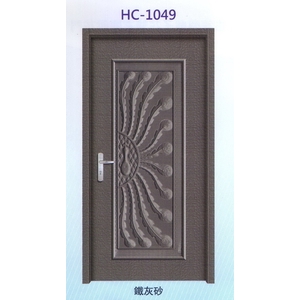 鍍鋅中肚浮雕板門HC-1049-大亞金屬工程有限公司