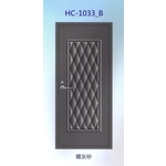 鍍鋅中肚浮雕板門HC-1033_B-大亞金屬工程有限公司