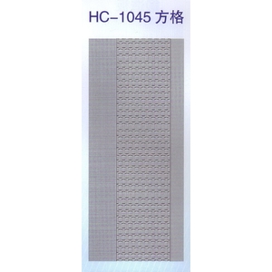 鍍鋅壓花板HC-1045方格-大亞金屬工程有限公司