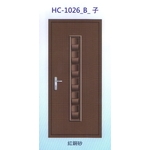 鍍鋅中肚浮雕板門HC-1026_B_子-大亞金屬工程有限公司