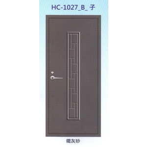 鍍鋅中肚浮雕板門HC-1027_B_子-大亞金屬工程有限公司