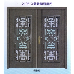 立體雙開通風門2106-大亞金屬工程有限公司