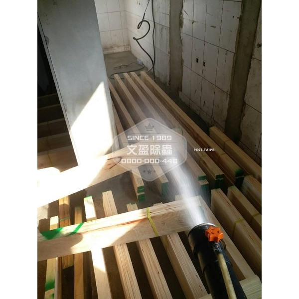白蟻防治室內外施工-文盈蟲害防治企業社