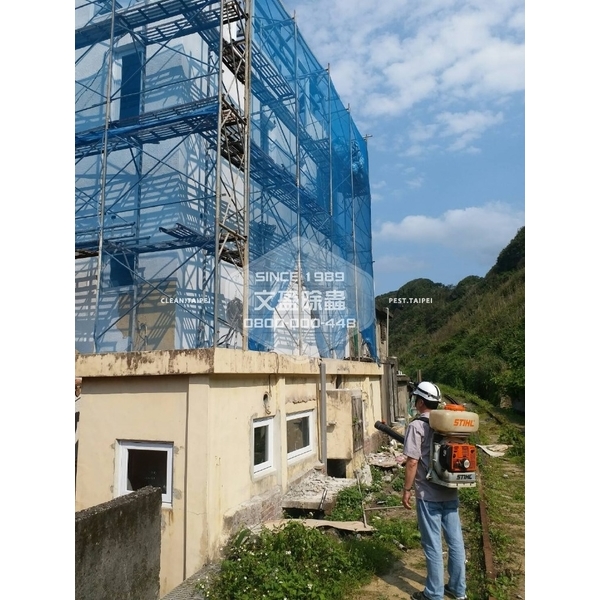 白蟻防治室內外施工-文盈蟲害防治企業社