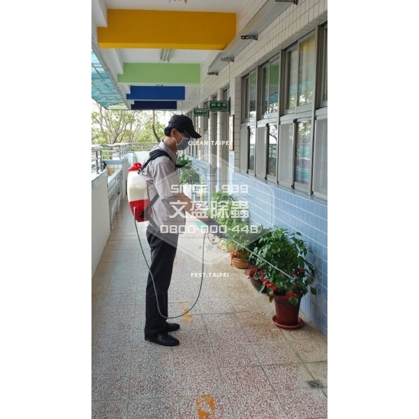 校園環境消毒.滅鼠.投藥-國家考場-文盈蟲害防治企業社