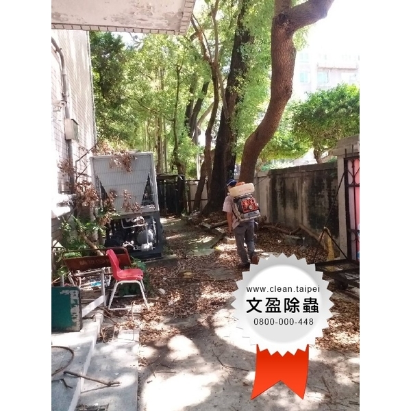 校園環境除蟲消毒-文盈蟲害防治企業社