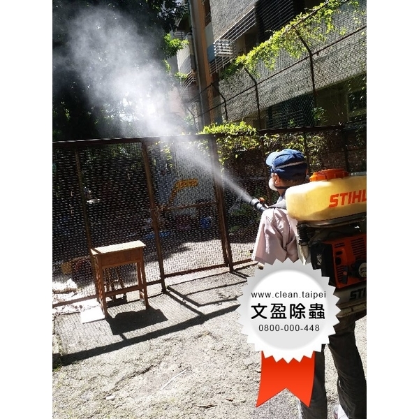 校園環境除蟲消毒-文盈蟲害防治企業社