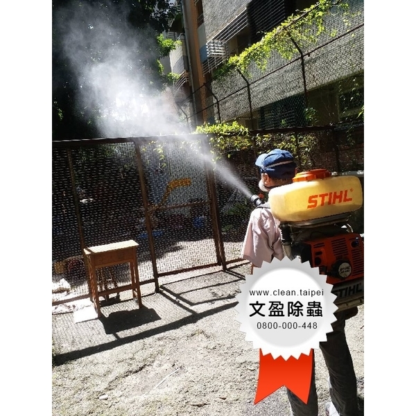 校園環境除蟲消毒-文盈蟲害防治企業社