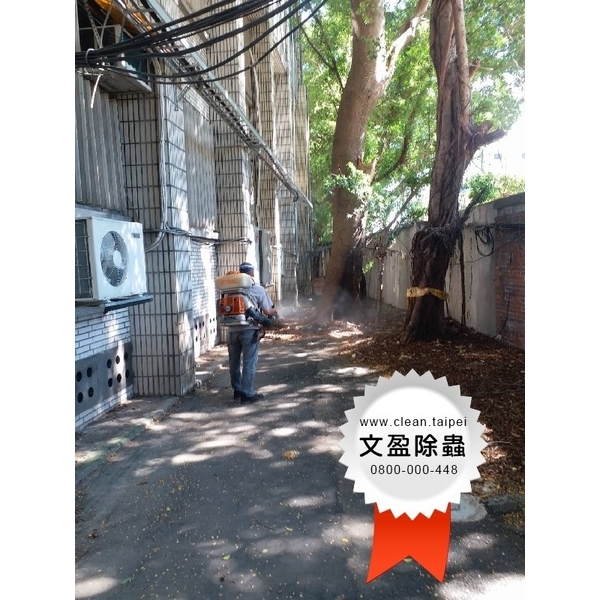 校園環境除蟲消毒-文盈蟲害防治企業社