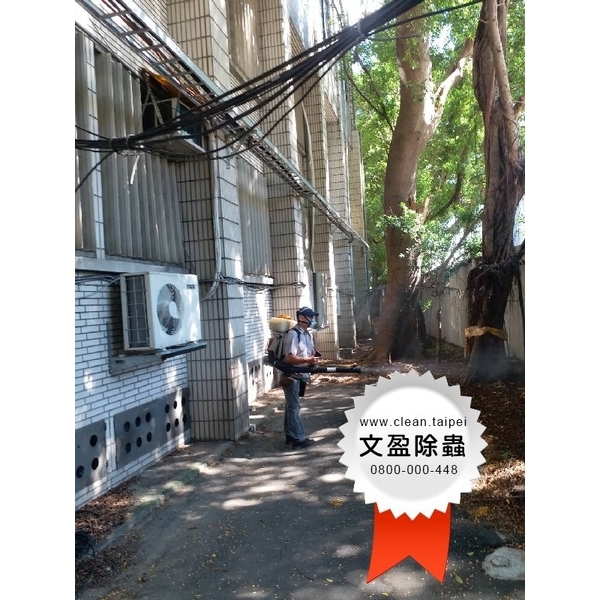 校園環境除蟲消毒-文盈蟲害防治企業社