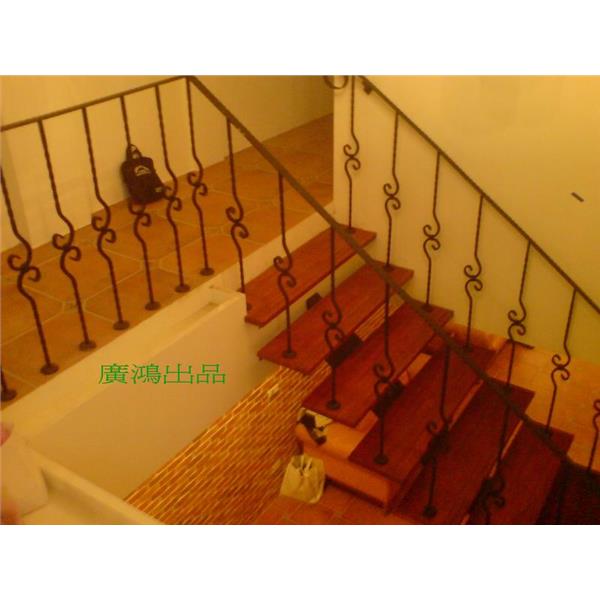 造型樓梯扶手-廣鴻鐵工廠