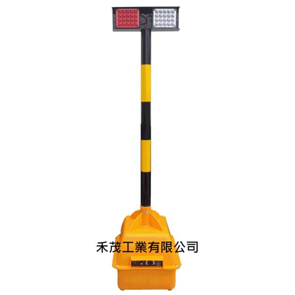 蓄電池雙色爆閃燈(紅、藍)
